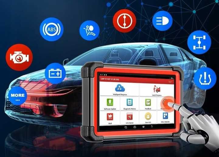 LAUNCH X431 CRP919E BT Interfejs Tester Skaner Diagnostyczny CANFD FCA
