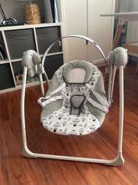 Bujak elektryczny kinderkraft leżak leżaczek dla niemowląt noworodków