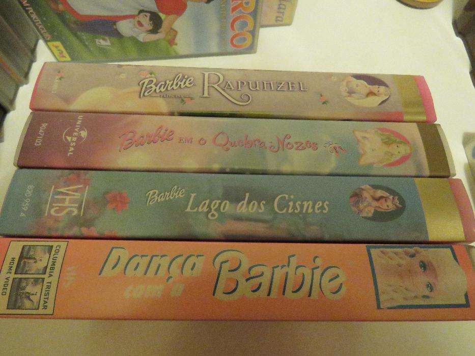 Filmes Bárbie Originais VHS