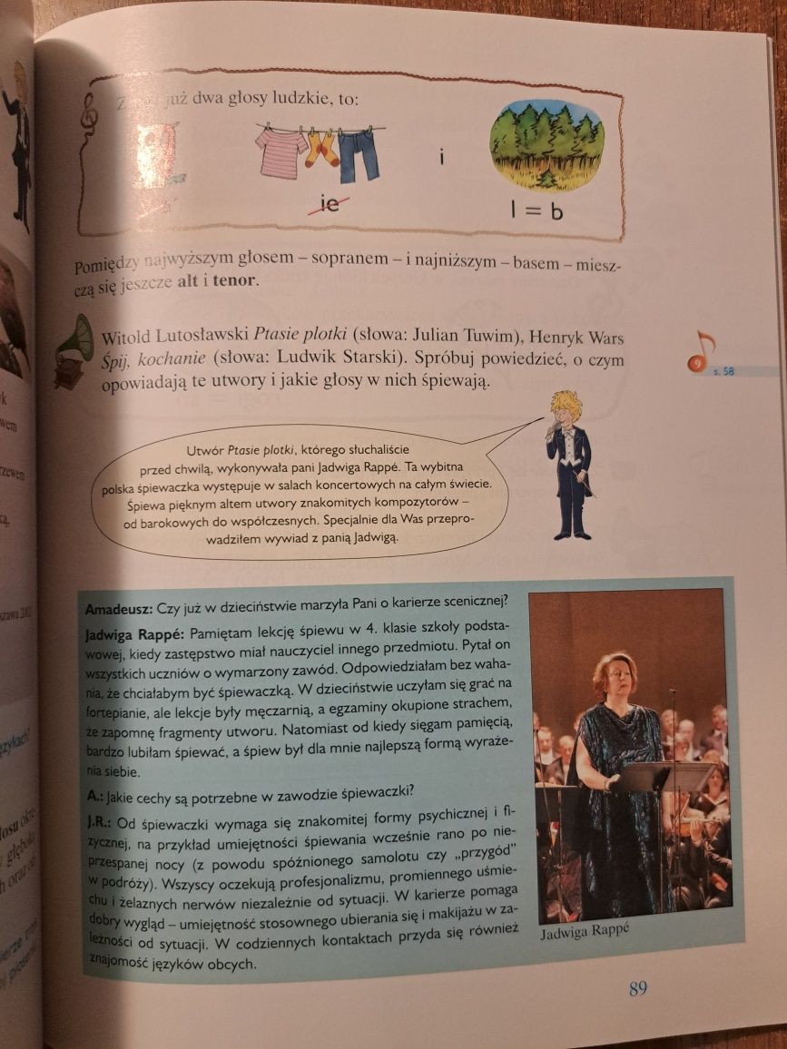 Klucz do muzyki podrecznik + ćwiczenia nowe,nieużywane