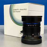 Laowa 14mm f/4 FF RL Zero-D (L-Mount) - 3 ANOS DE GARANTIA