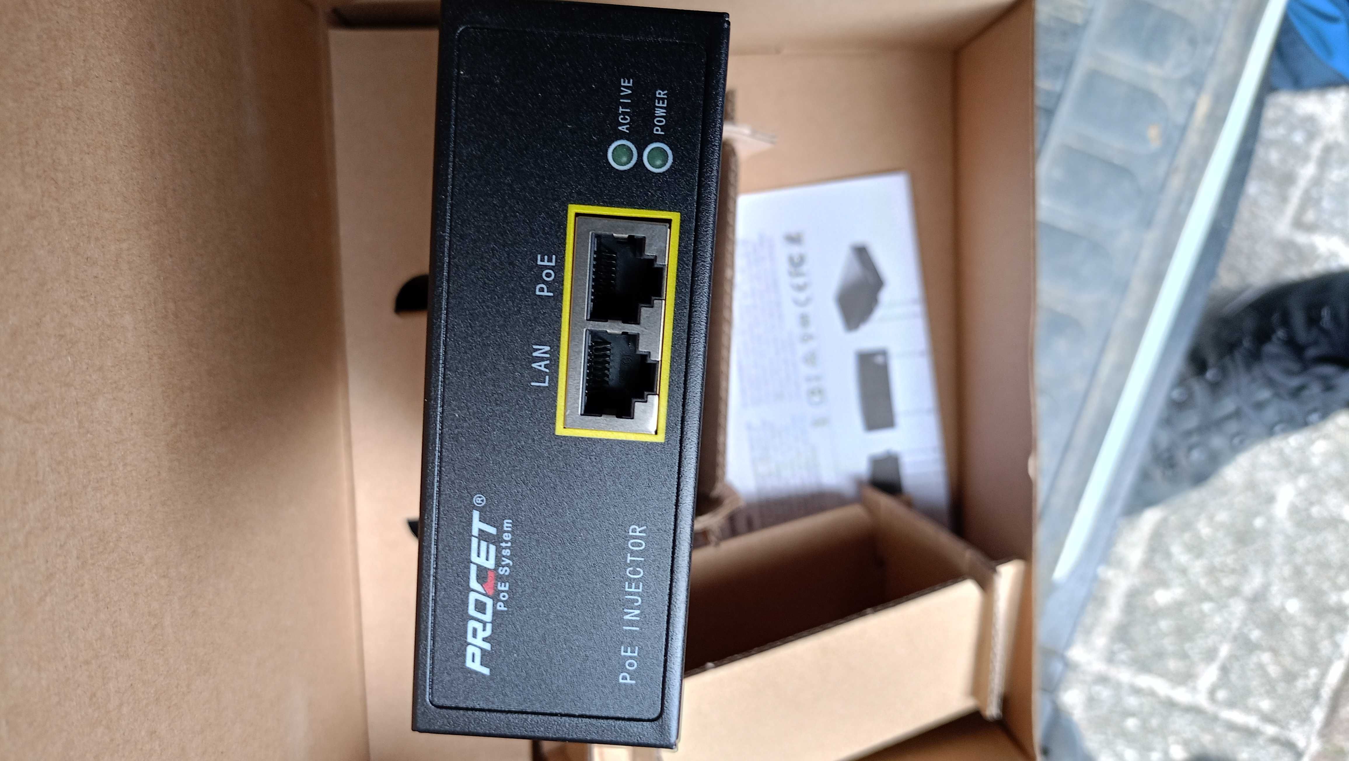 Zasilacz Poe 83 W Gigabit