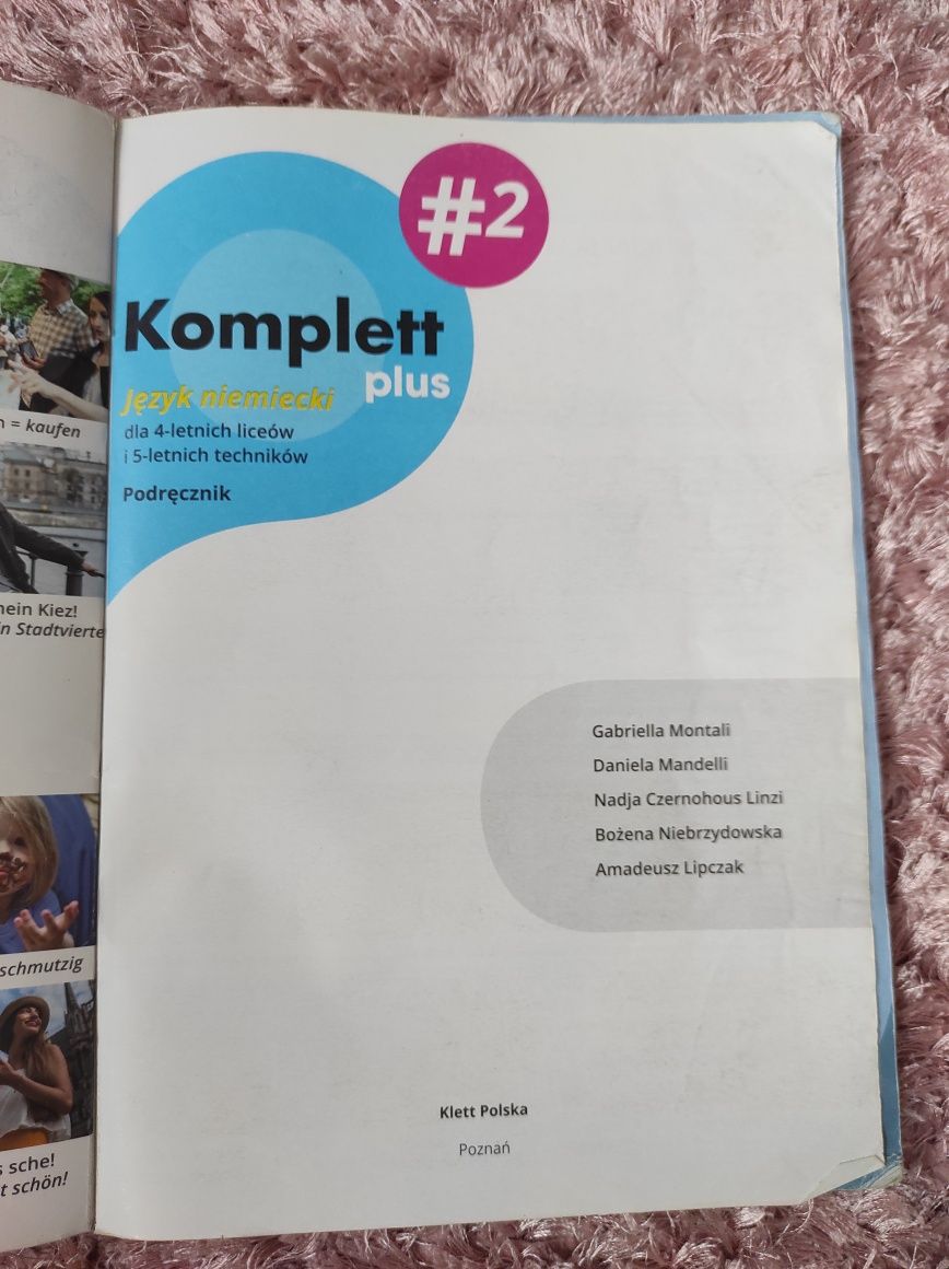 Komplett plus 2 - podręcznik, Klett