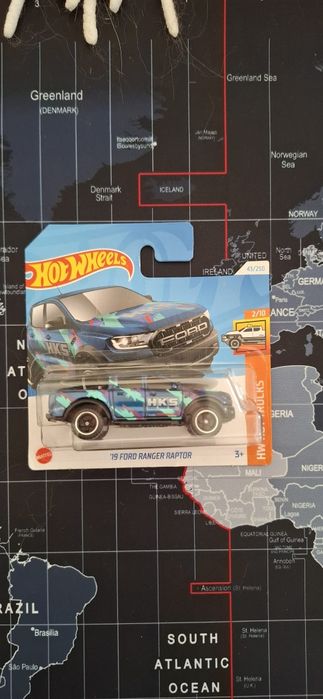 Pack de 4 hot wheels