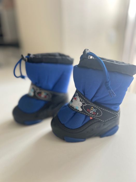 Дитячі зимові/демі чоботи, дутіки Demar (20-21 розмір, устілка 12 см)