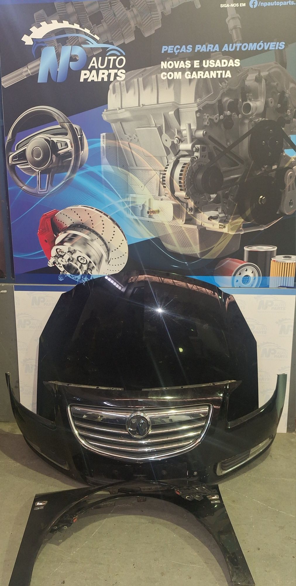 Frente Opel Insígnia 2011