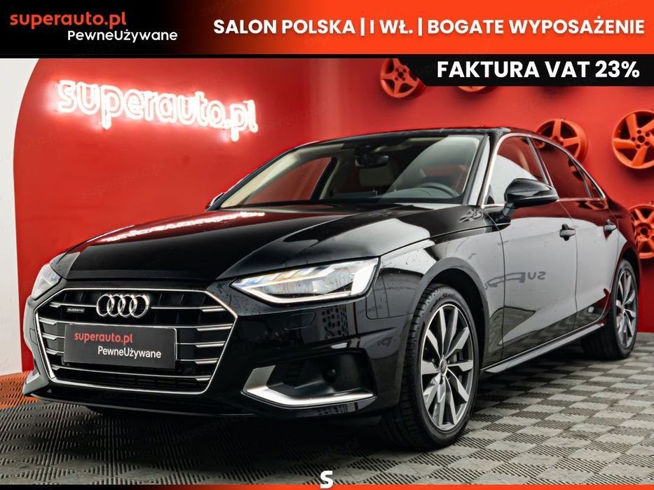 Audi A4 Od ręki - 45 TFSI quattro S tronic 265KM | Salon Polska | I wł |