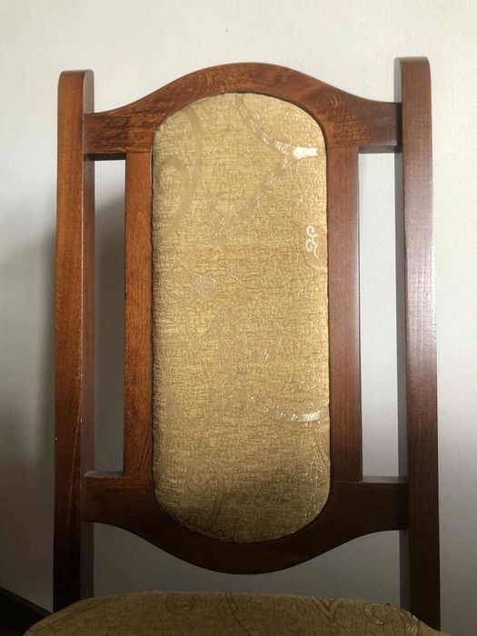 Rozkładany stół + 6 krzeseł