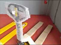 Porta Paletes 2500KG Rodas em Nylon 300€, ou poliuretano 310€