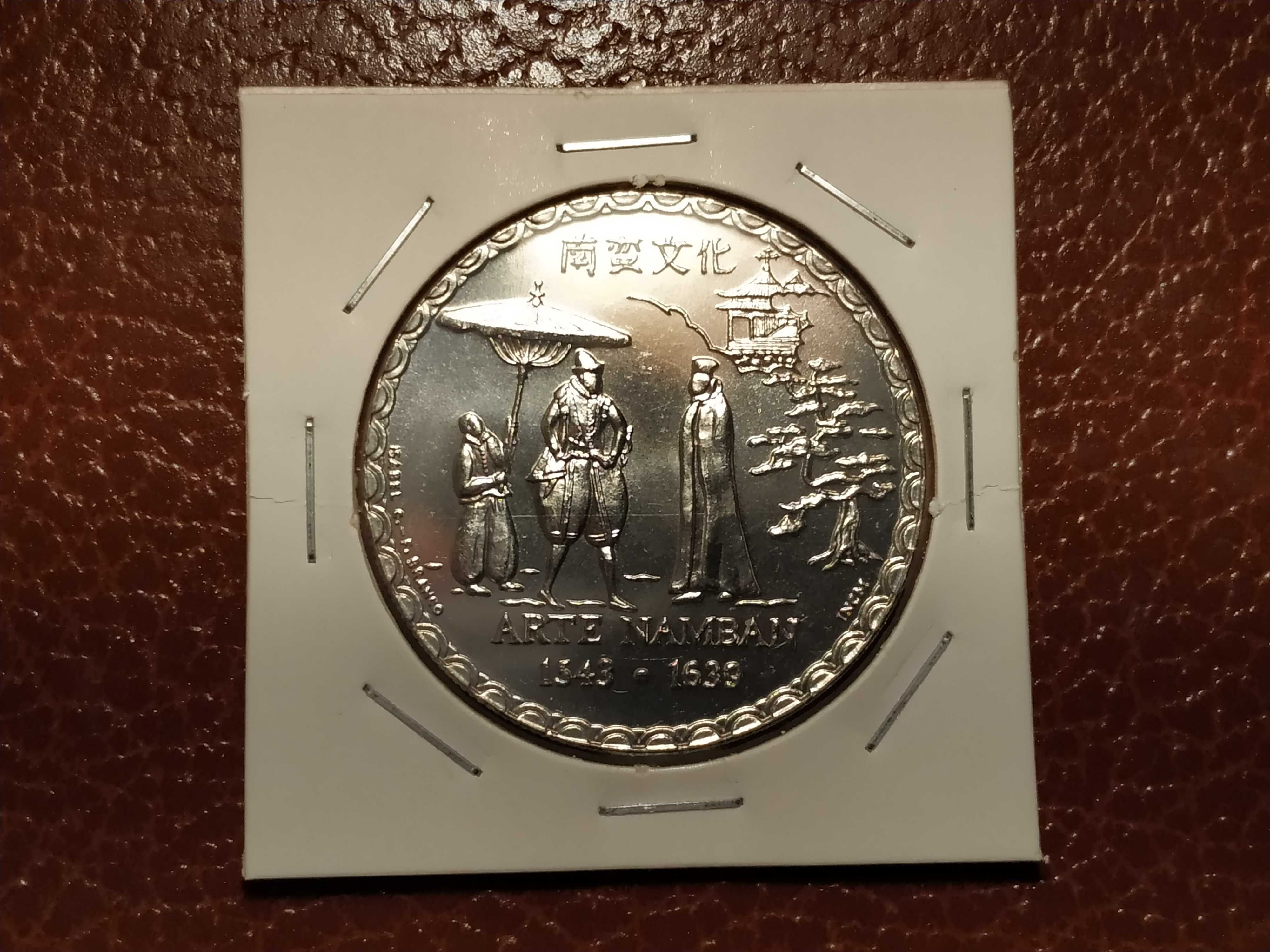 717 Moeda comemorativa de 200 escudos de 1993 Arte Namban