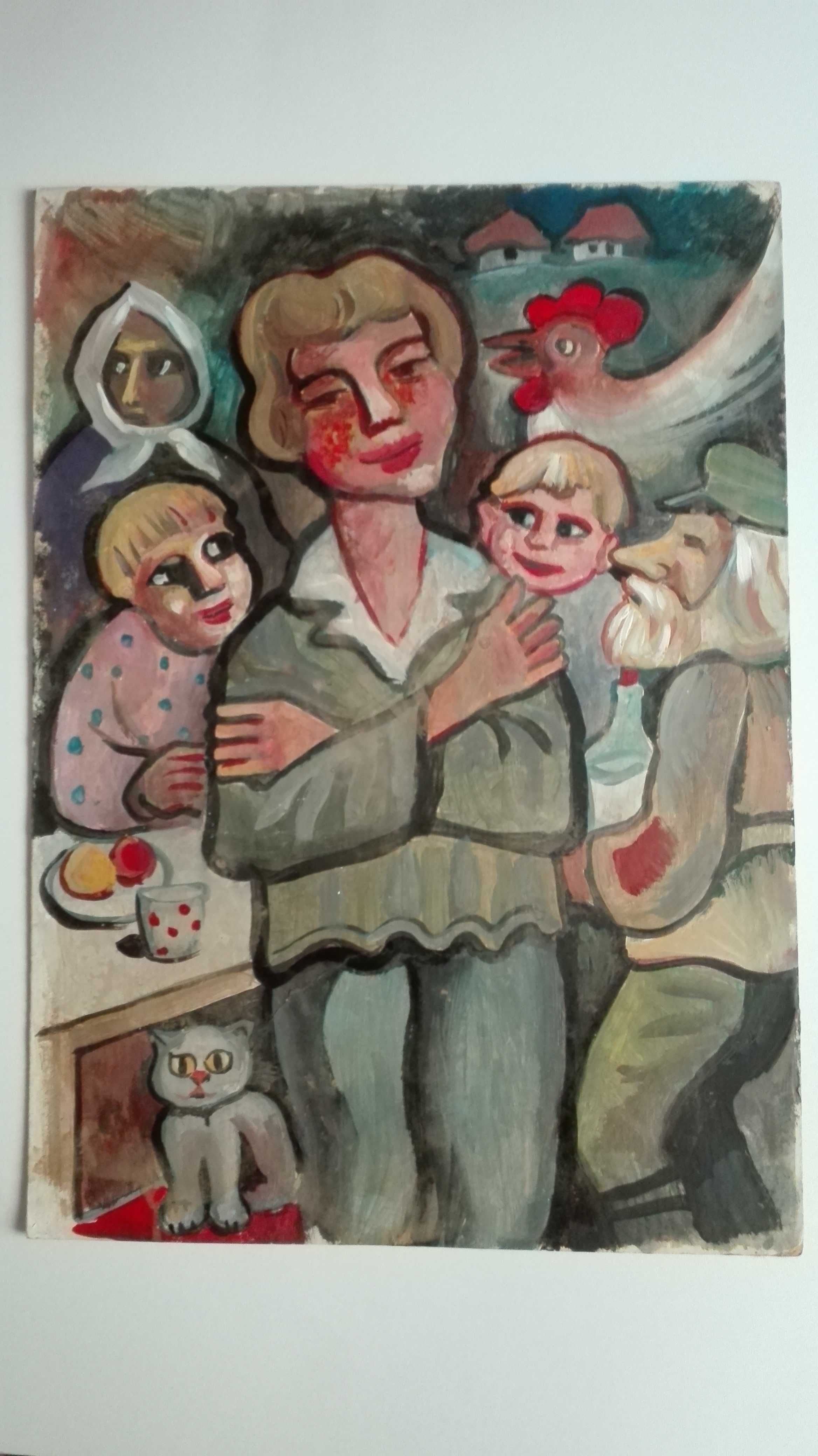 Коваленко Ю.А. (1931)  Жизнерадостная сельская жизнь 1967г.