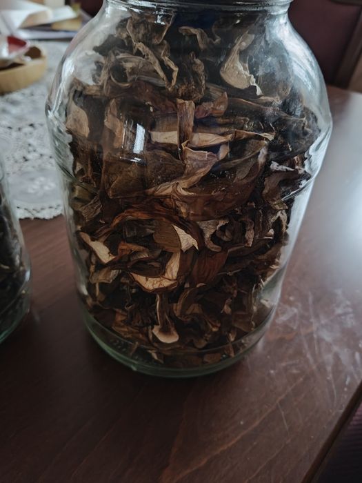 Grzyby suszone podgrzybki mieszane borowik