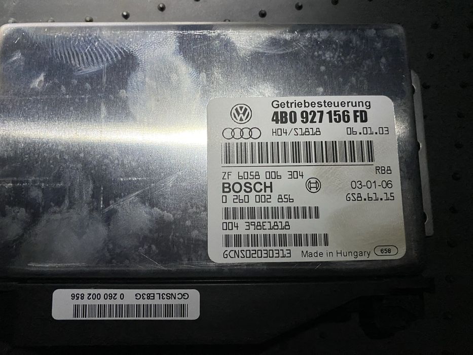 Audi a6c5 a6 c5 sterownik skrzyni biegow 4B0.927.156.FD