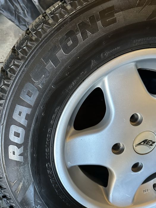 Комплект грузових дисків AEZ 5x130 R15 з зимовою резиною