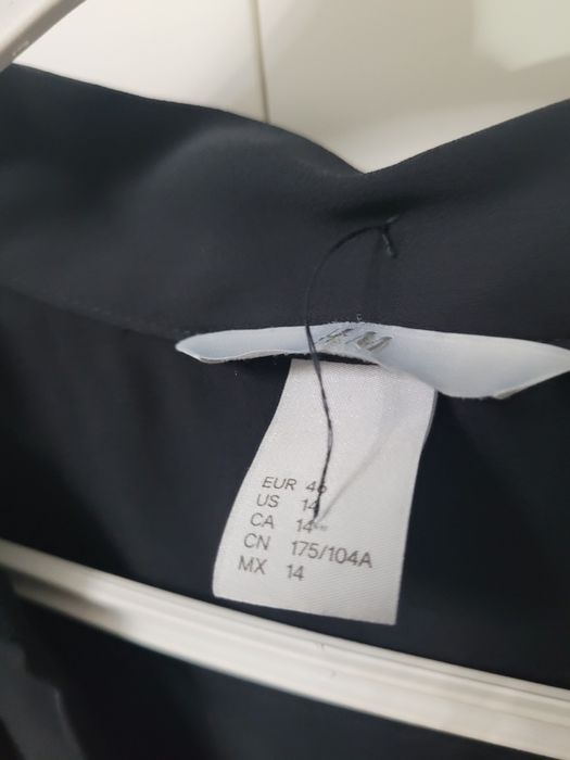 sukienka czarna H&M  r.46