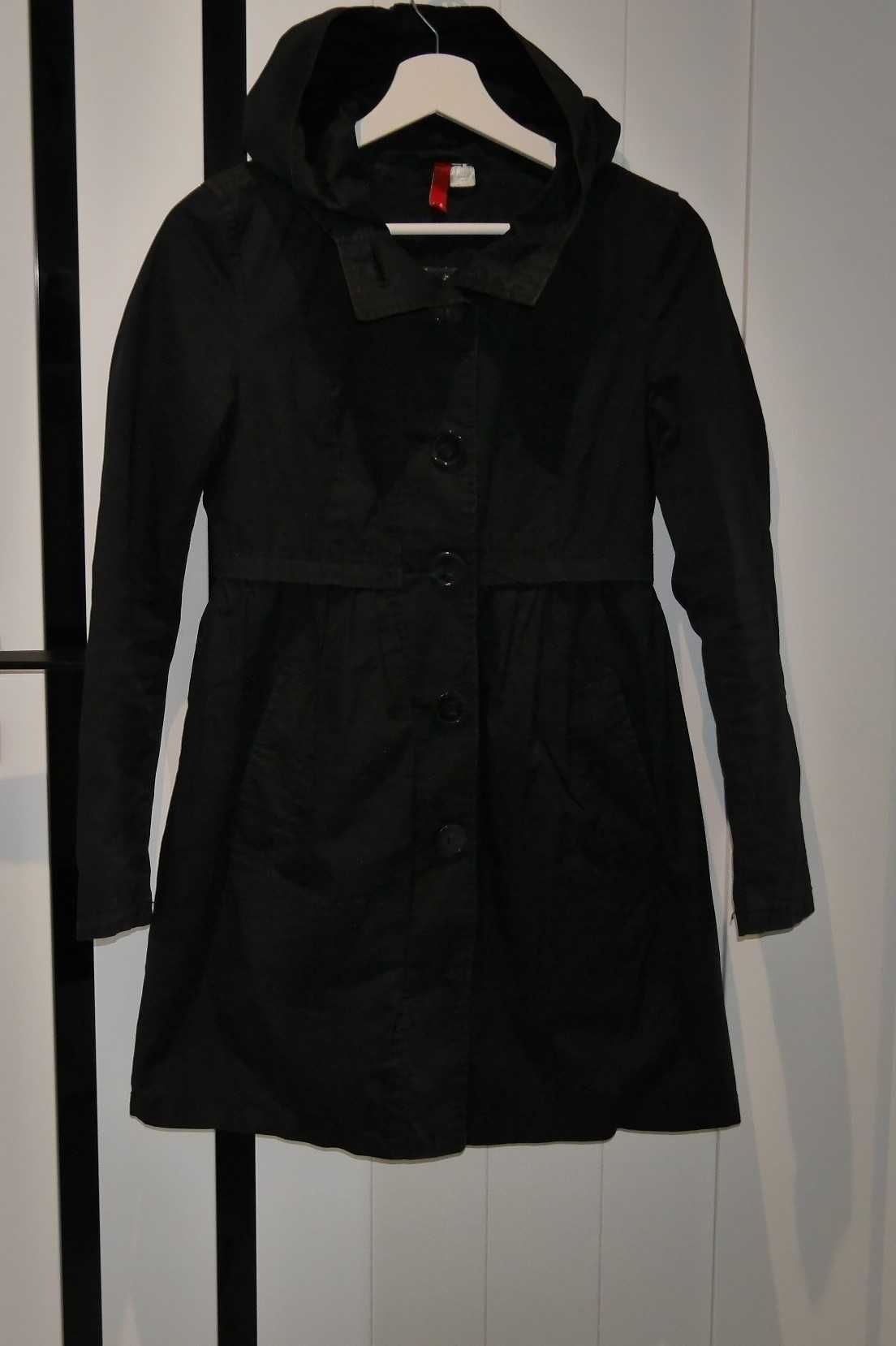 H&M świetny płaszcz prochowiec 34 XS