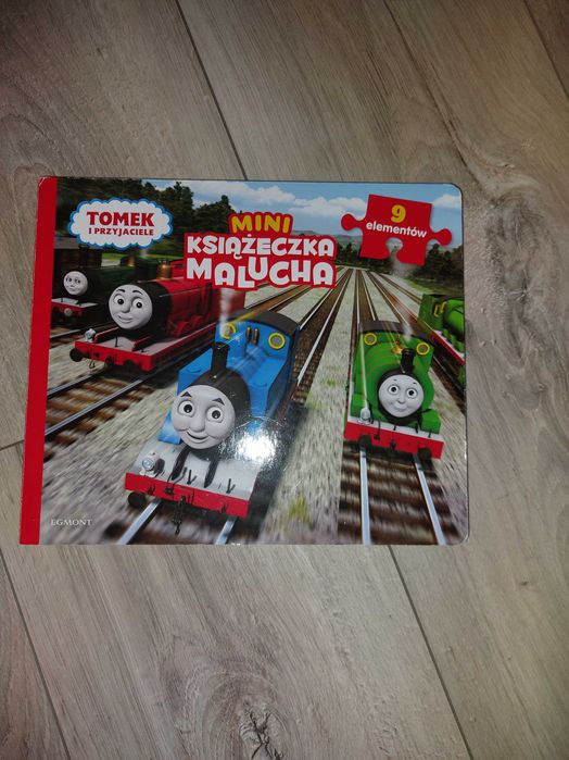 Mini książeczka malucha tomek i przyjaciele pociąg  puzzle