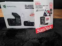 Wideorejestrator NAVITEL R480 2K + GRATIS karta SANDISK Ultra 64GB