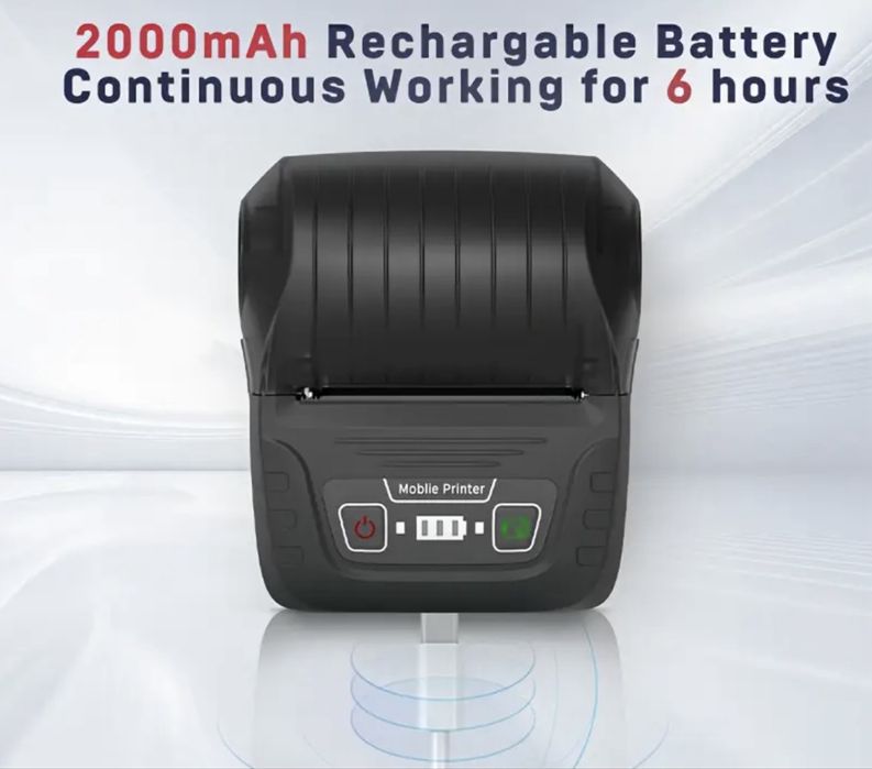 Принтер для етикеток SINMARK SK58 акумуляторний