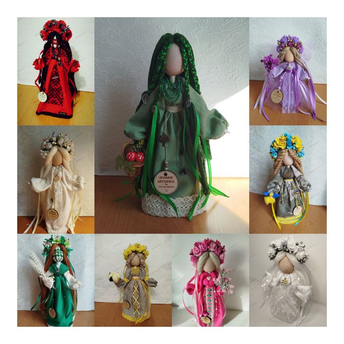 В наявності лялька мотанка