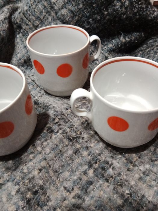 Чашка порцеляна горох