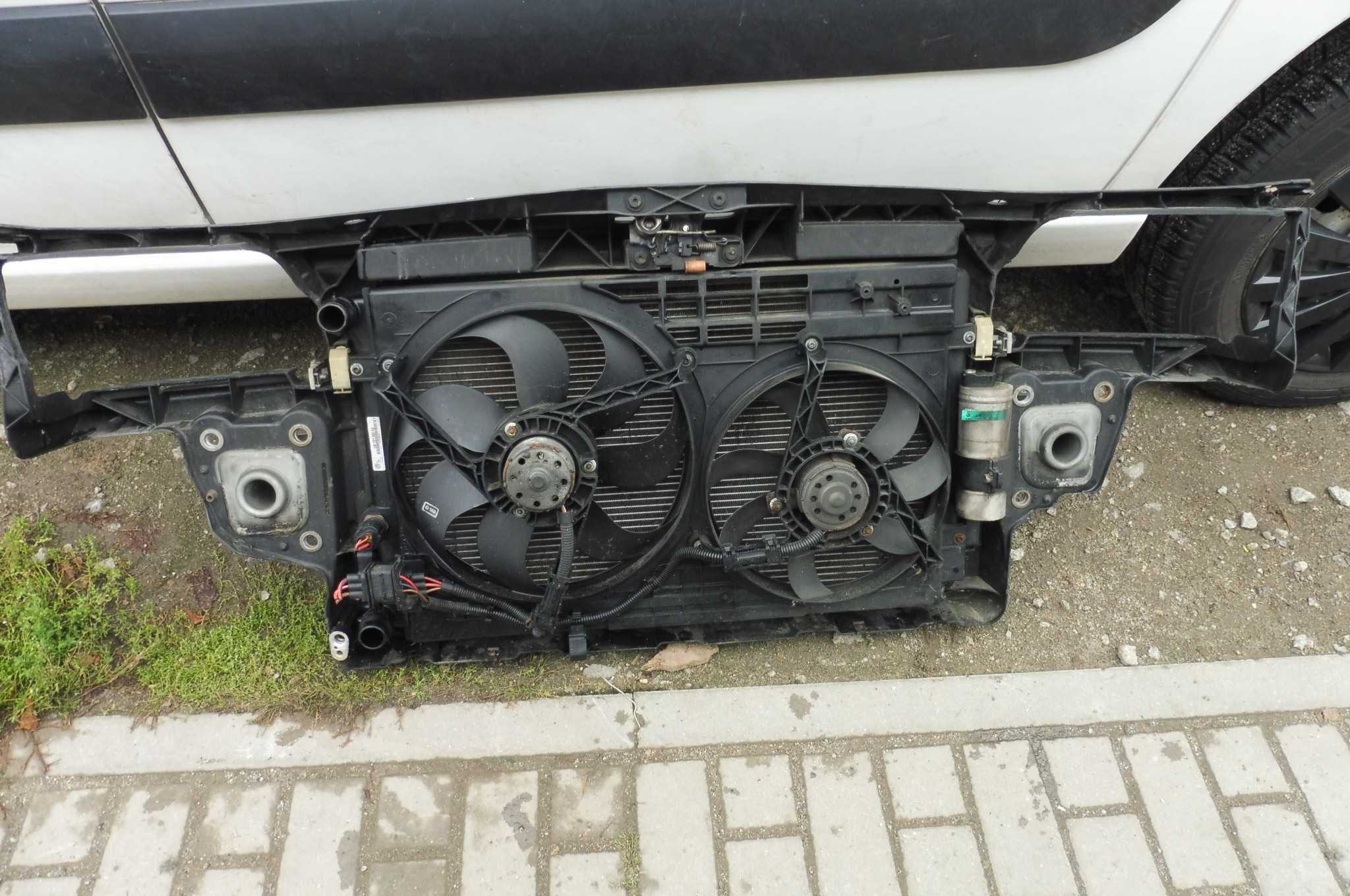 Pas Przedni  chłodnice  belka AUDI S3 1,8t 8L 98-03R  Kompletny