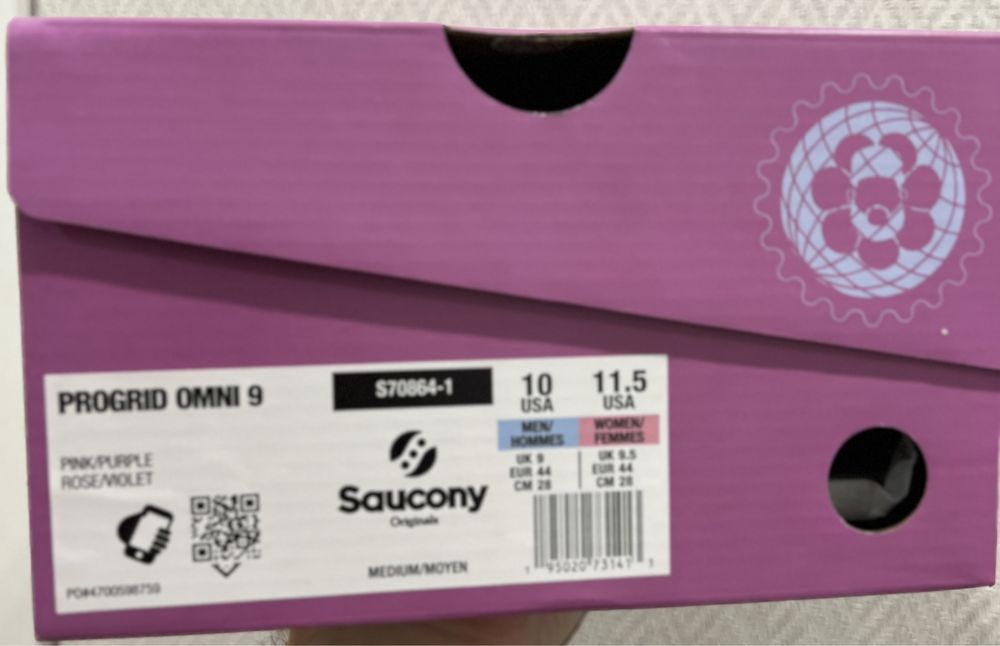 Saucony x jae tips progrid omni 9