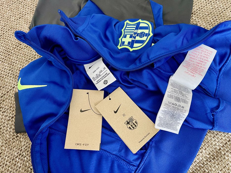 Nike FC Barcelona dres komplet 122-128 XS - oryginał
