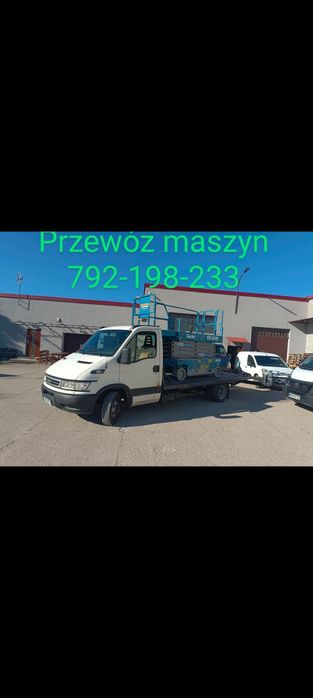 Przewóz maszyn rolniczych i budowlanych