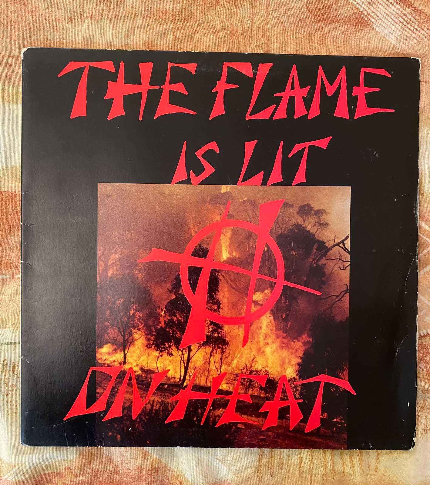 Пластинки (платівки) On Heat – The Flame Is Lit (RARE)