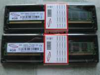 Pamięci RAM KAMOSEN DDR3 1066MHZ PC3-8500 1,,5V   ( 2 sztuki )