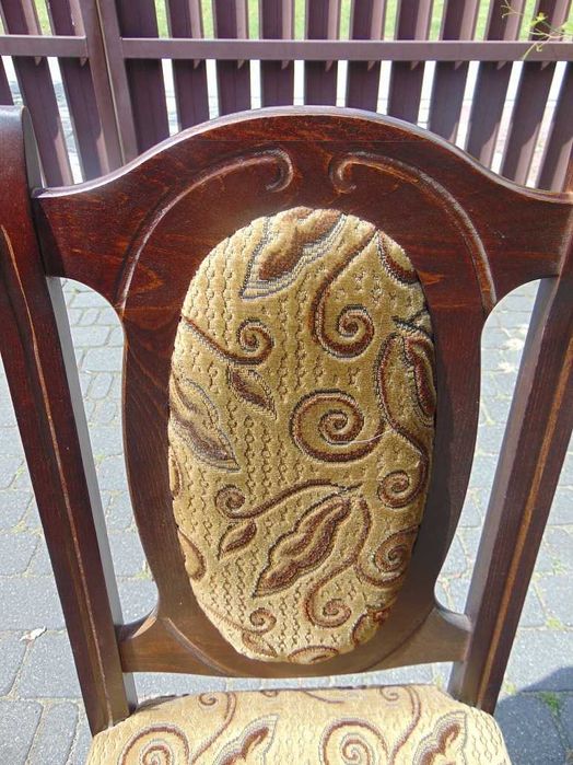 Krzesła tapicerowane 4 szt