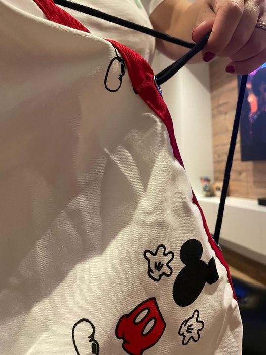 Saco tapete arrumação brinquedos Mickey