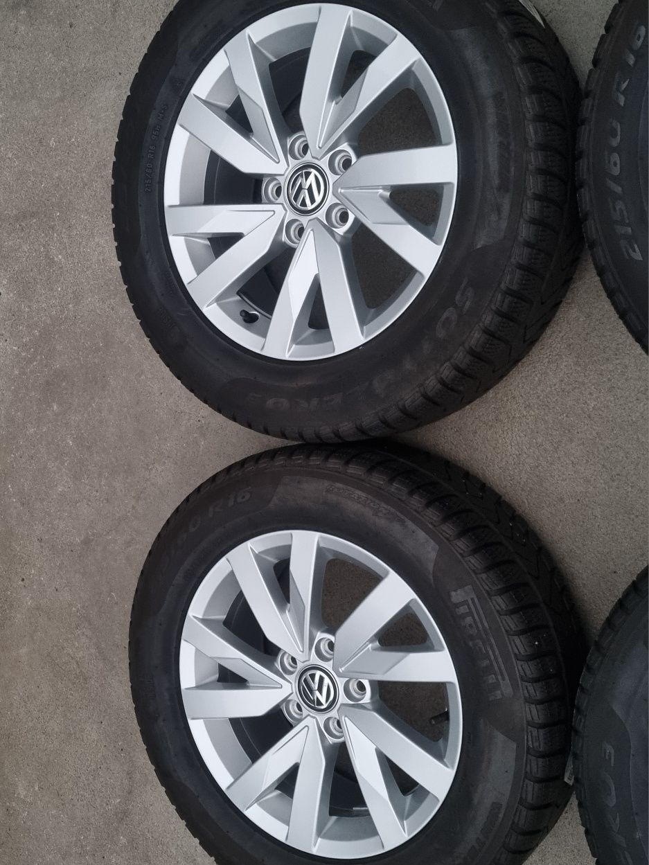 Koła Zimowe Alu 16" VW Passat B8 T-Roc 5x112 SuperStan Oryginalne