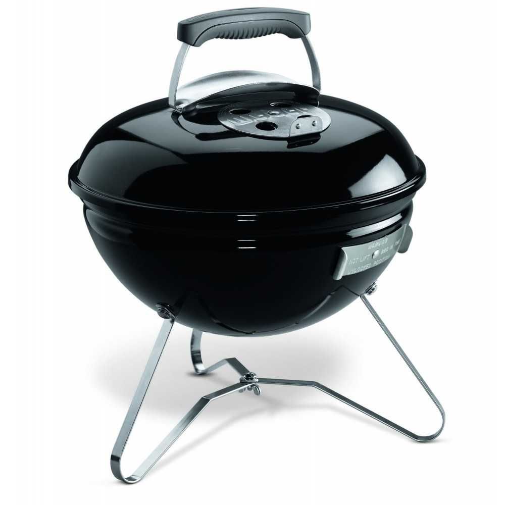 Гриль вугільний 37см Weber Smokey Joe Premium, чорний (США)