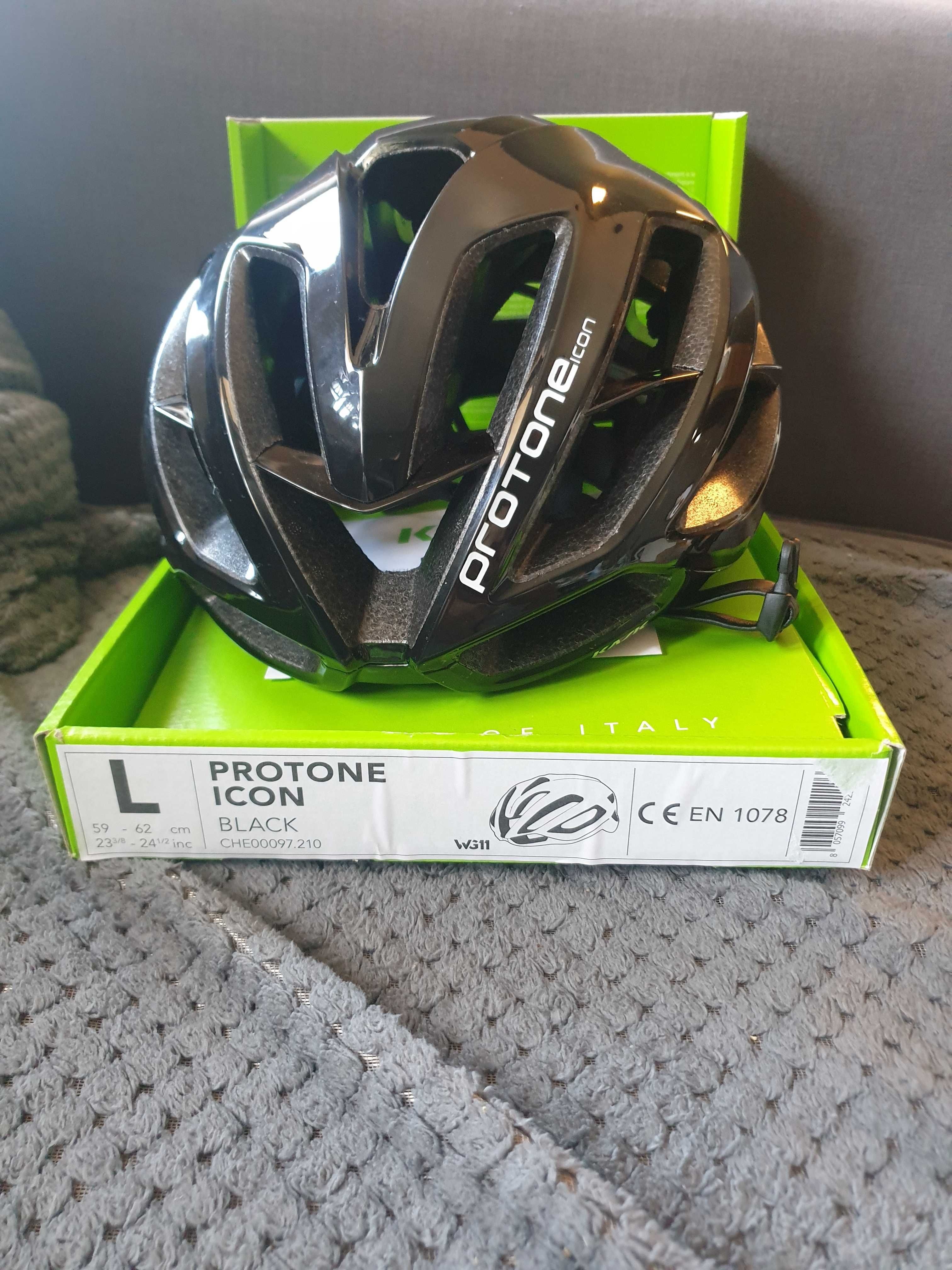 Kask Protone icon L nowy czarny