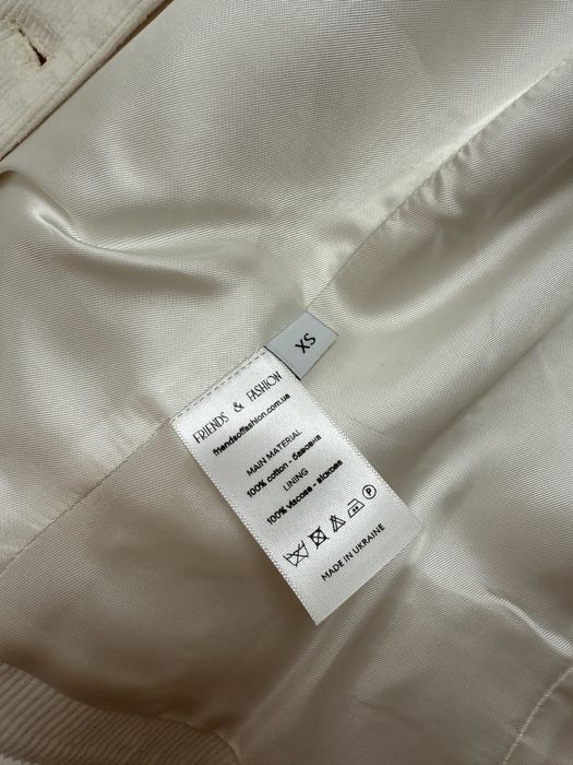 FRIENDS OF FASHION s/xs жилет вельветовий FOF