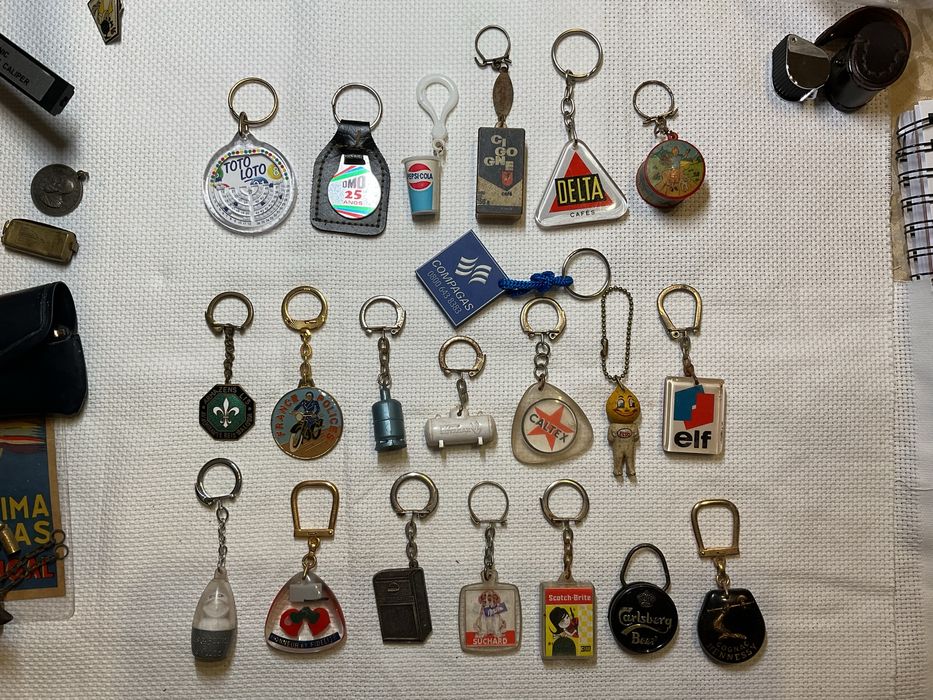 Porta chaves antigos de varias tematicas