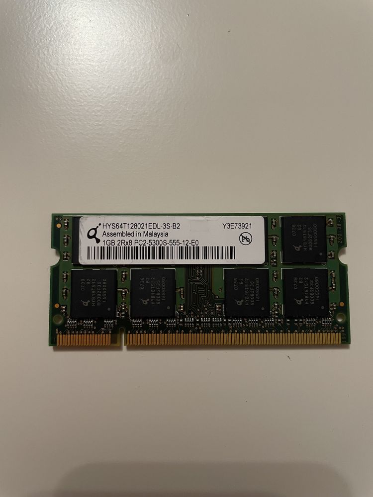 Memoria ram para portatil 1GB