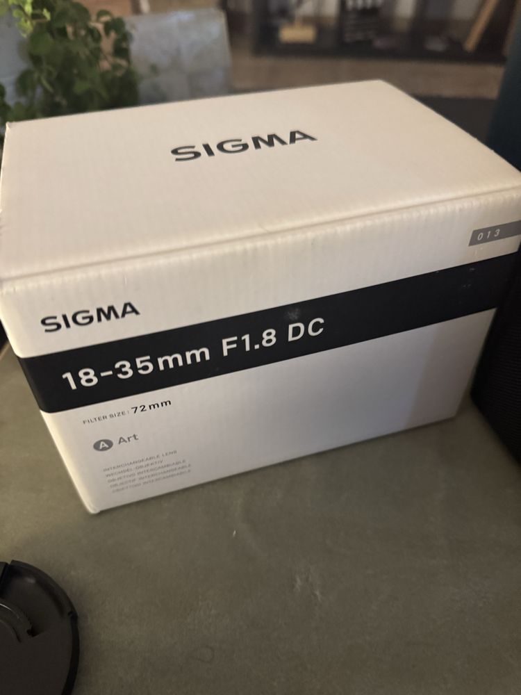 Sigma 18-35 1.8 EF Canon