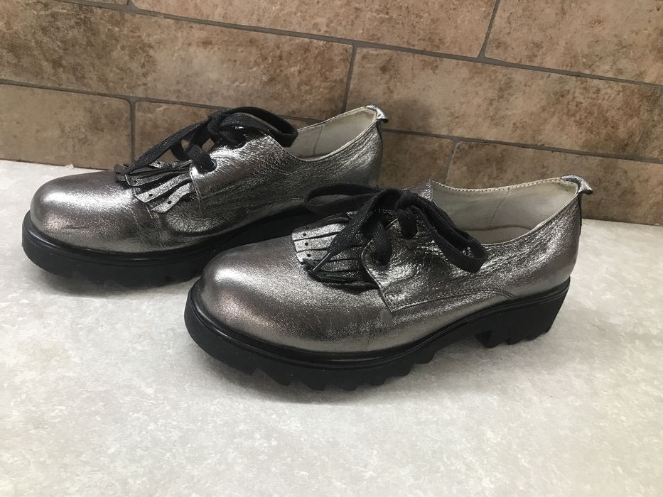 Лофери з натуральноїї шкіри