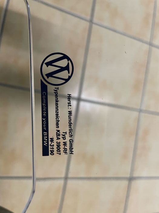 Wunderlich Marathon BMW RS visor