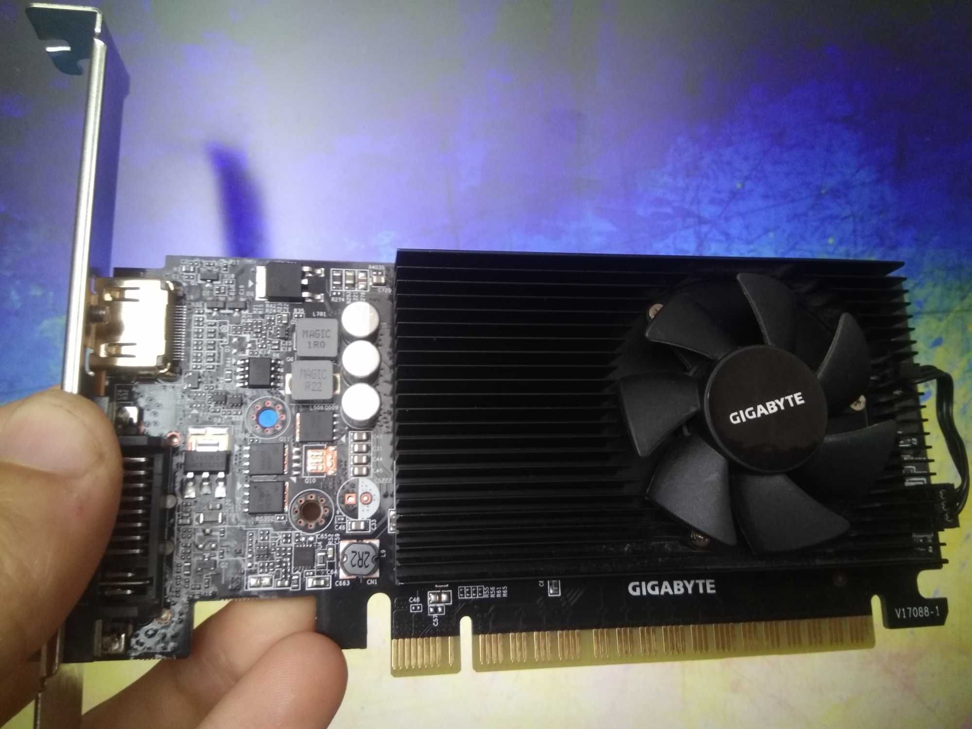 Ігрова відеокарта gt1030 2gb gddr5 LP Без доп живлення