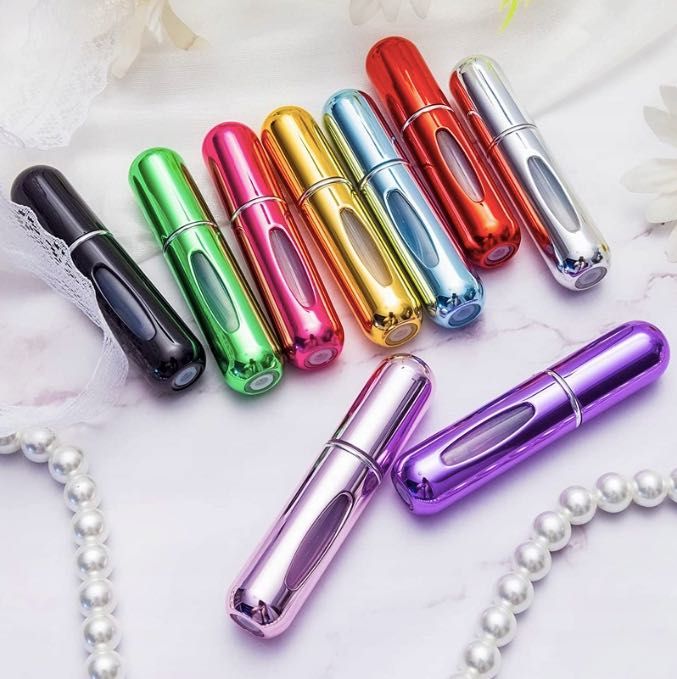 Atomizer podróżny do perfum 5ML zestaw MAT 4 szt.