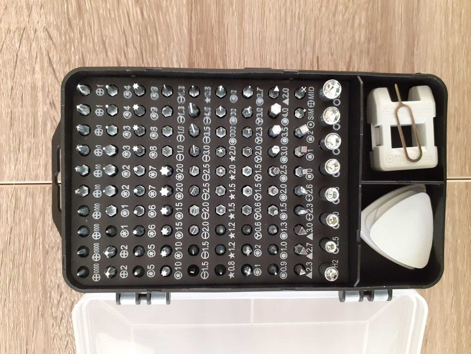 Zestaw śrubokrętów precezyjnych WKRĘTAKI TORX BITY uniwersalny 115 W 1