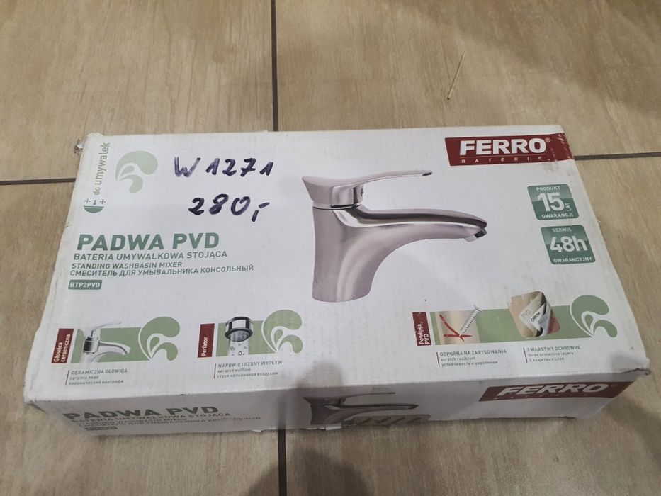 Bateria umywalkowa Ferro