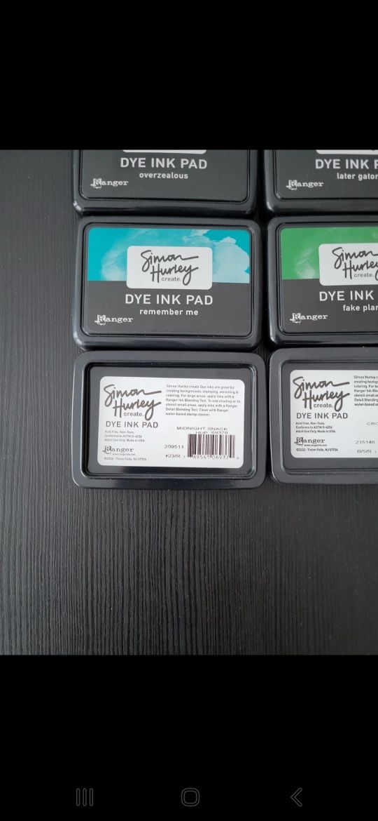 Tusz do stempli/ malowania Dye ink pad Simon Hurley Ranger