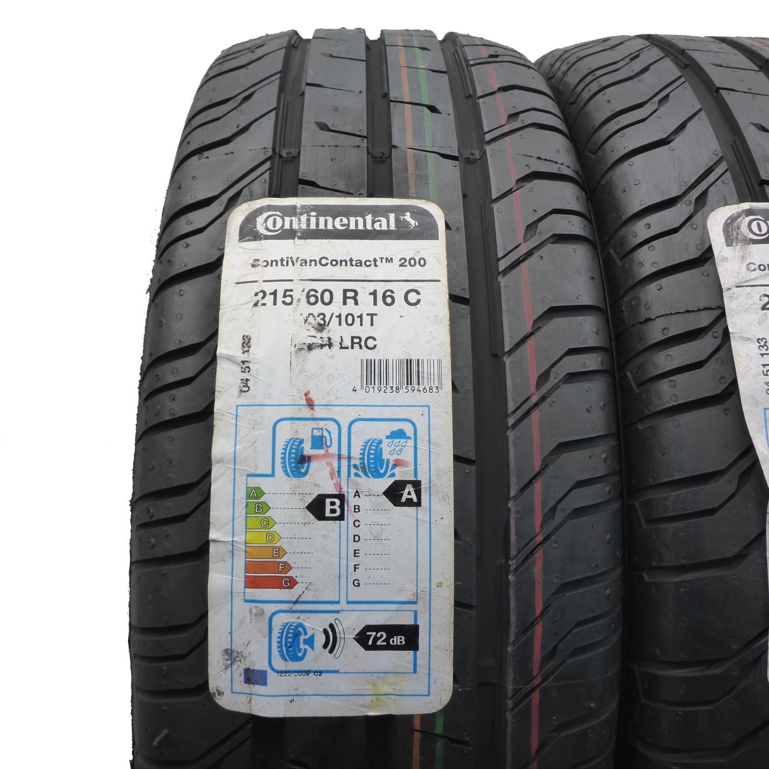Opony 215/60/16C Continental 215/60R16C 103/101T Letnie Jak Nowe