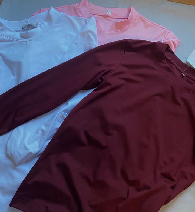 Бордовий лонгслів | Новий з біркою