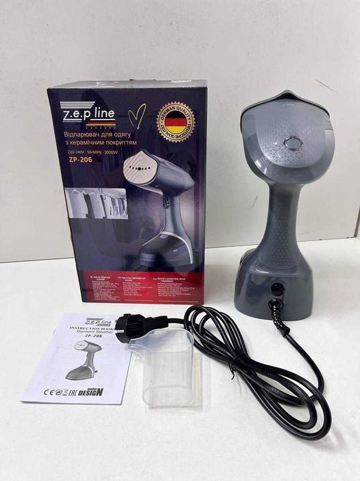 Потужний відпарювач для одягу Zepline ZP-206 з керамічний 3000вт